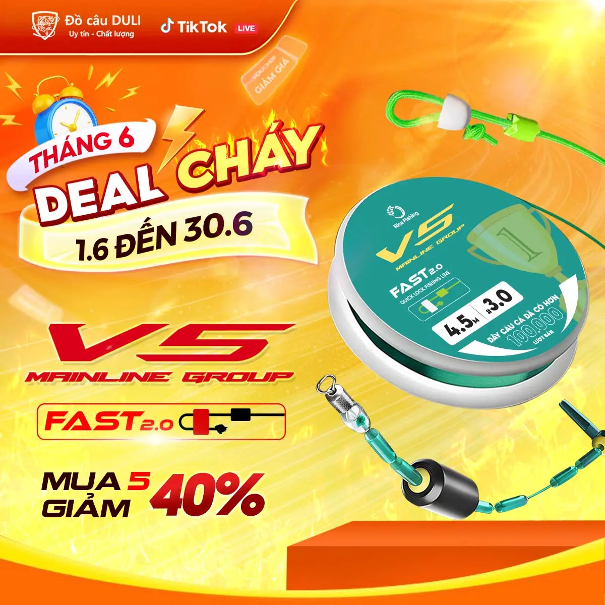 Dây Trục Câu Cá Rice Fishing V5 Dây Câu Cá Bắt Cá Chất Lượng Chống Nổ Dây Nylon Lụa Nhật Dc - 21