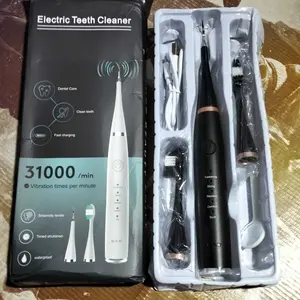 Sikat Gigi Elektrik Portable Perawatan Mulut Alat Pembersih Karang Gusi Plak TEETH CLEANER Cleaning