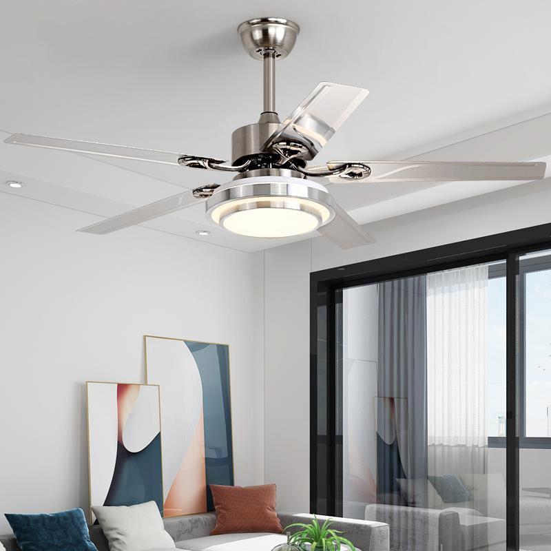[Động cơ DC inverter-100% lõi đồng] Quạt Trần Đèn, Quạt Trần 5 Cánh, 6 Cấp Độ Gió, 3 Chế Độ Đèn, Điều Khiển Từ Xa 2