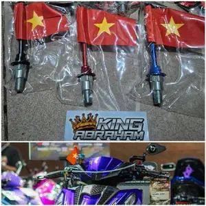 Tiang bendera vietnam style