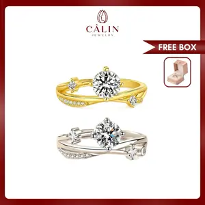AURELIE | Ladies Cubic Zirconia Ring - Cincin Wanita Fashion Stylish Unik (C0045)