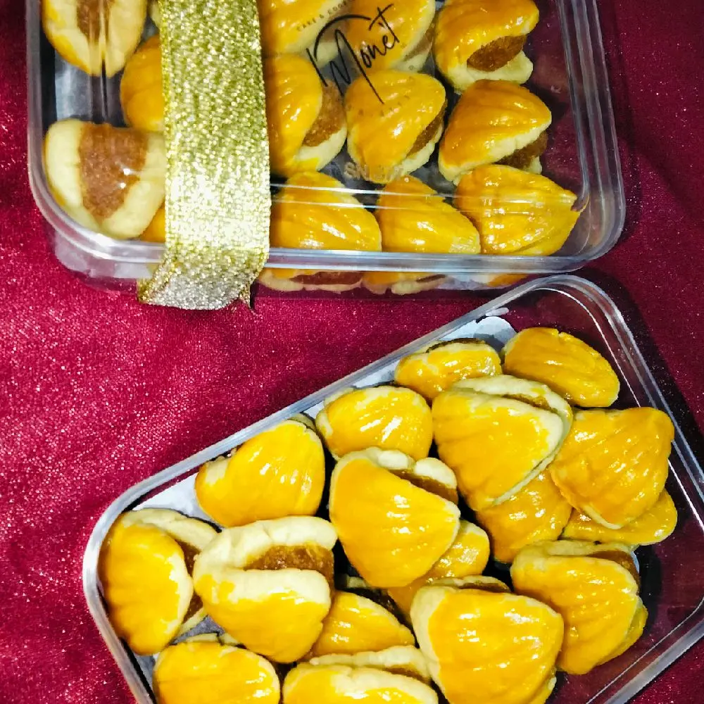 Nastar nanas bentuk kerang