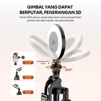 Gambar Robot RFL02 Beauty Fill Light Black With Three Mode and Brightness - ROBOT Lampu Selfie Original - Bergaransi 1 Tahun Bisa COD dari Robot Official Surabaya Kab. Tangerang 3 Tokopedia