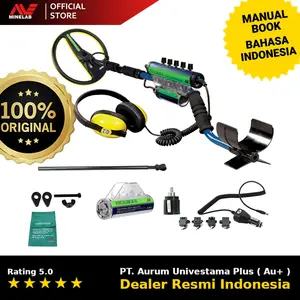 Metal Detector Minelab Excalibur II RESMI - Detektor Anti Air