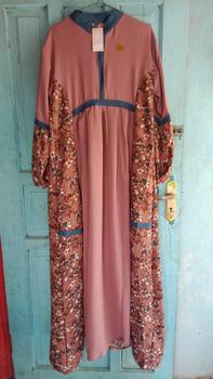 Product Review of VANVEN - Kaila Dress Gamis 2025 Model Baru Elegan Simple Baju Gamis Lebaran 2025 Idul Fitri Remaja Aesthetic Airflow Crinkle from M**n 𝜗** ࣪** ִ** 0