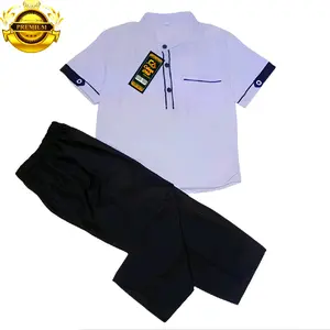 stelan baju koko anak kurta/ baju setelan muslim  Turki anak terbaru / koko Katun  Nyaman stelan Celana Panjang