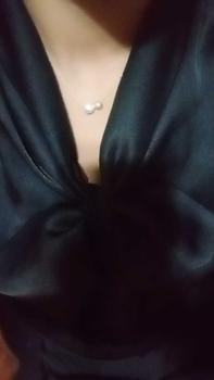 Product Review of Rearl pearl Necklace Minimalist Single Bead Necklace Daily  For Women  Natural Fresh water pearl from H**n 0
