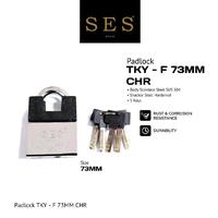 Gambar Gembok - Padlock SES TKY - F 73mm Chrome dari SES Official Store Kota Administrasi Jakarta Utara 1 Tokopedia