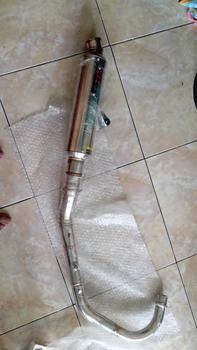 Product Review of Knalpot Racing Original AM2 BEST PERFORMANCE Cb Gl MP Tiger inlet 50 bulat kenong bass ulem Foto Karet from ** A** T**🔥 1
