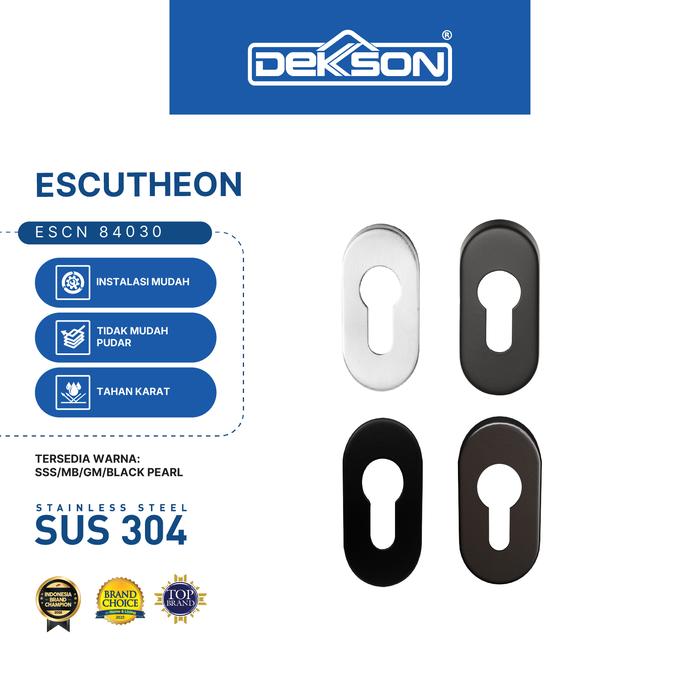 Gambar DEKKSON Cylinder Escutcheon Penutup Silinder ESCN 84030 dari Dekkson Official Shop Kota Tangerang Tokopedia