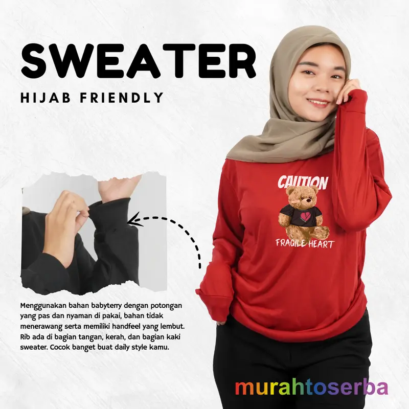 90rban Dapat 6 Pcs Kaos Wanita Motif Caution Lengan Pendek Bahan Babyterry Slim-fitting Cocok Untuk Santai Baju Lembut Atasan Cewek Oblong 3