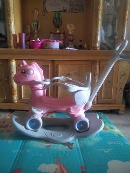 Product Review of SPEEDS Mainan Kuda Rocking Horse 4in1 Kudaan Anak Mainan Toys Bayi Mutifungsi LX 0001-M1006 from 🖤**🖤 0