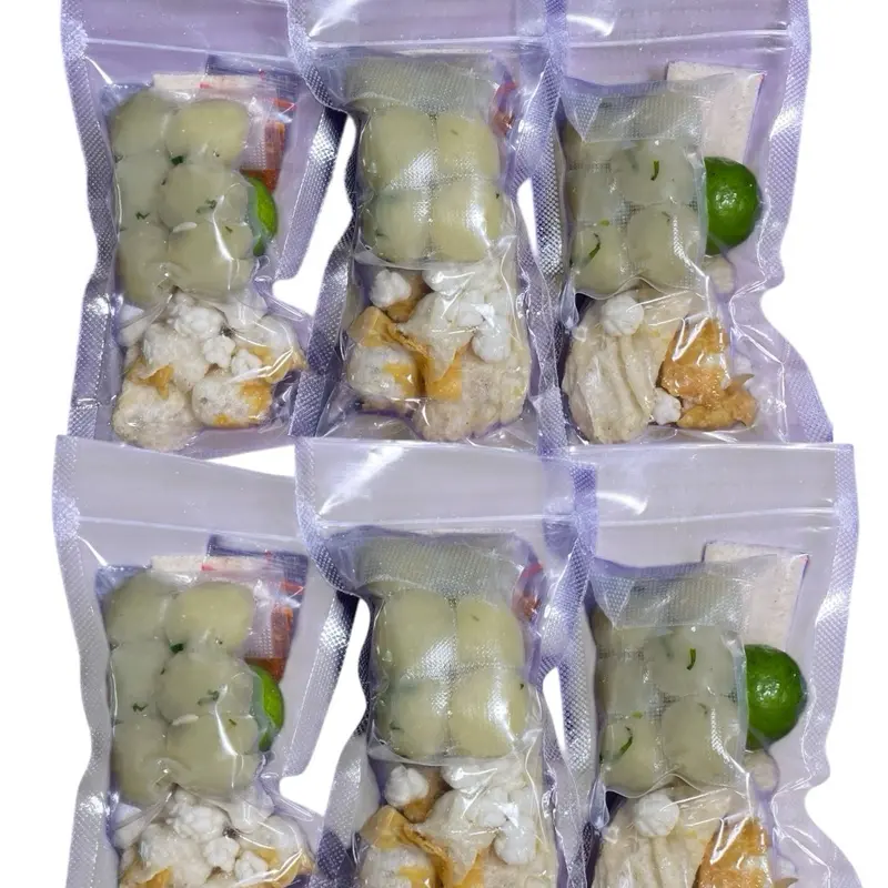 Baso Aci Bawang  BELI 5 GRATIS 1 Baso Aci Bawang kuah pedas dengan taburan lidah,siomay,pilus,dan jeruk yang segar 3