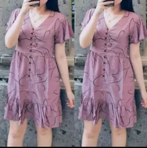 daster busui friendly kancing  keminian Atasan