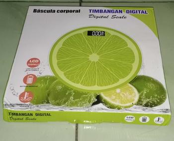 Product Review of [COD] TIMBANGAN DIGITAL BADAN MOTIF BUAH BULAT 28CM TM-28-88 from k**i a** 0