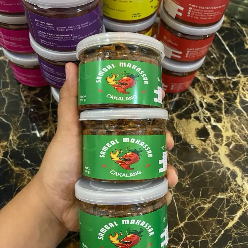 Sambel Makassar by Masita isi 3 pot sambal Food 5