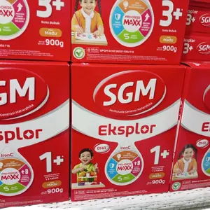 SGM Eksplor 1+ & 3+ Vanila 900g Susu Exp 2027 Powder Baby Bubuk