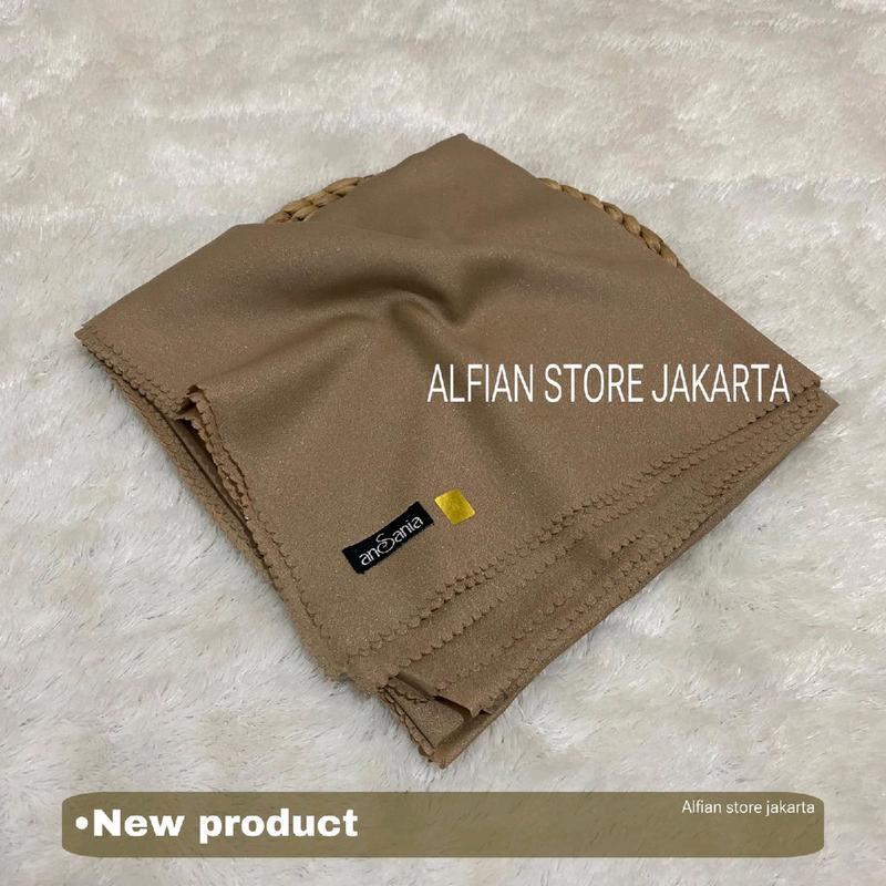 segi empat shinar glamor 110x110 cm Jilbab 5