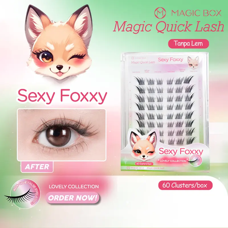 MAGIC BOX MIX AND MATCH (10 PILIH 2 BOX) + FREE TWEEZERS BULUMATA TANPA LEM PROMO [COD] 5