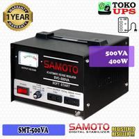 Gambar Stabilizer Samoto SMT-500 500VA dengan Sistem Automatic Servo Motor Control - Bubble dari TokoUPS Kota Administrasi Jakarta Pusat 1 Tokopedia