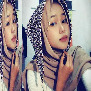 Bandana Leopard | Scraf Bandana Leopard | Scraf Skena | Slayer Leopard | indieconcept Jilbab