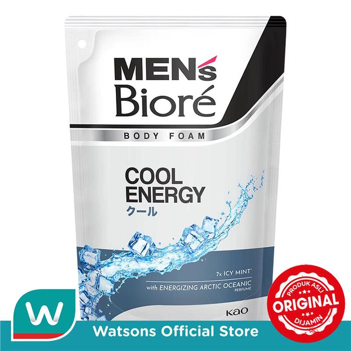 Gambar Biore Men Body Foam Refreshing Cool 400ml dari Watsons Indonesia Official Store Kab. Tangerang Tokopedia