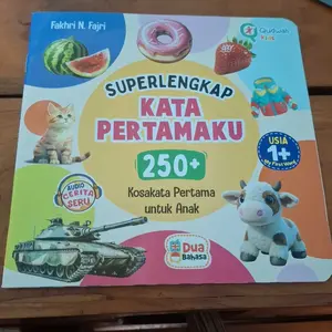 Superlengkap Kata Pertamaku 250+ Kosakata Premium Buku Bayi & Balita 1-3th dengan Audio Cerita Seru & Kualitas Art Paper 120gr