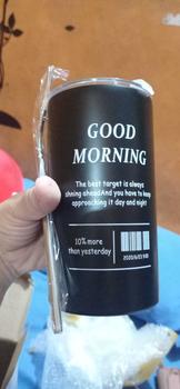 Product Review of Botol tumbler Minum Stainless Steel Tumblr Sedotan Cangkir/Botol Minum Kopi Sedotan/Cangkir Thermos 600ML Tahan Panas/Dingin Estetik from R**i 2