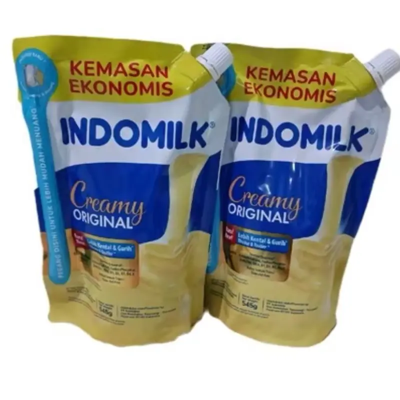 Paket (2pcs) Indomilk Pouch 545g Susu Berat Baking Kalsium Food Bubuk Selai Etawa Mama Makanan