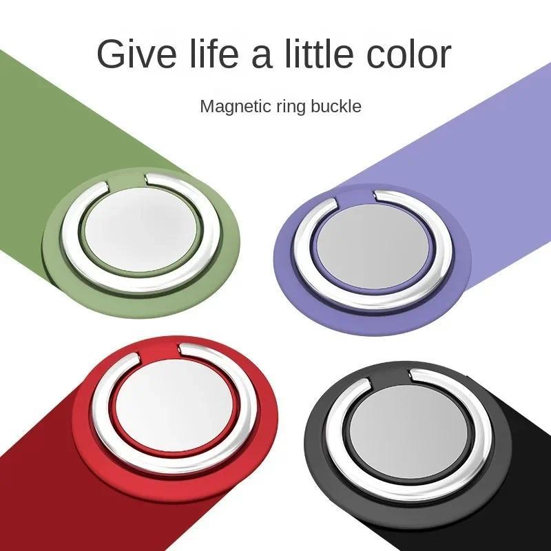 Product Introduction of Universal Finger Ring Holder Stand Grip for Mobile Phone Car Magnetic Mount 360 Degree Rotating Phone Back Sticker Pad Bracket 1