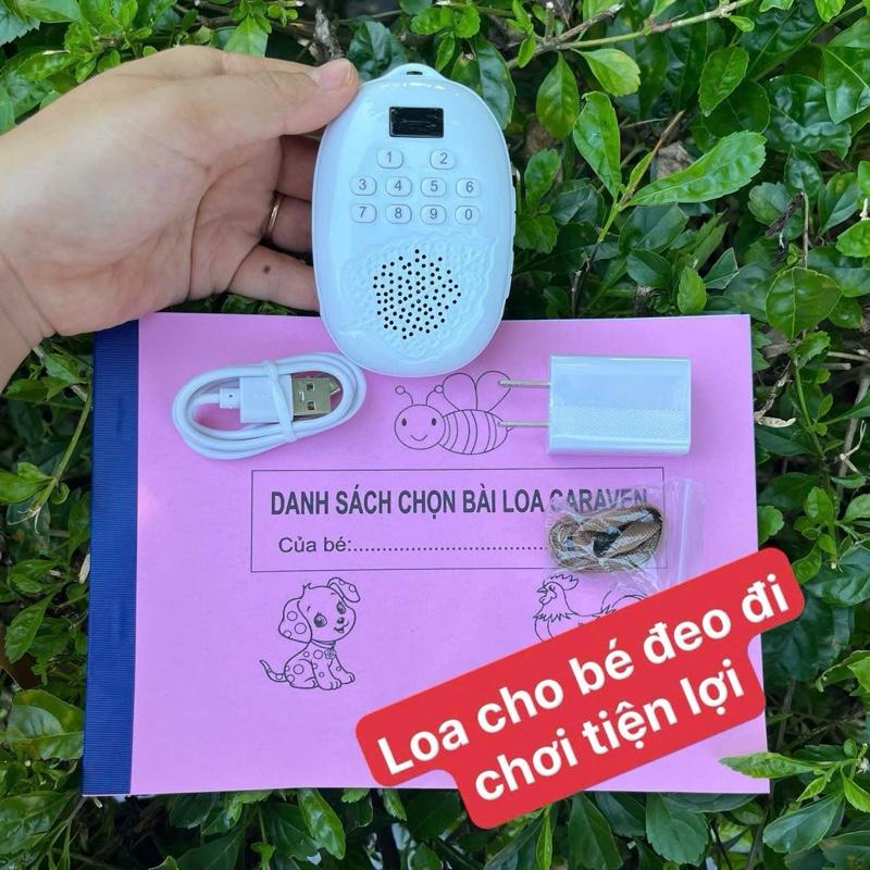  Loa trắng bồ để siêu nhỏ nhẹ đã có sẵn nhạc hơn 2000 file nghe nhạc truyện thơ ca cả Anh và Việt cho bé 0-10 tuổi  Nghe tắm ngôn ngữ Nghe Tiếng Anh  