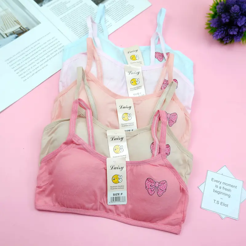 MINA ISI 3 ISI 6 MIiniset Anak SD / SMP Remaja Abg Ada Busa bisa lepas pasang Kait 2 Motif Pita Girly Lucu Imut 7113 DAISY Fashion Miniset 0