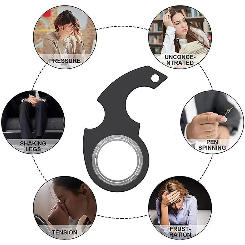 Keyrambit Keychain Spinner || Spinning Keychain || Gantungan Kunci Putar || gantungan kunci karambit 7