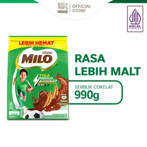 NESTLE MILO Activ-Go Minuman Susu Coklat Pouch 990g