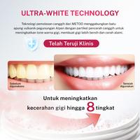 Gambar [Riccie Nick Exclusive] MeToo Teeth Whitening Powder / Volcanic Pumice Whitening Tooth Powder / Probiotik / Pemutih Gigi Mutiara 50g / pembersih karang gigi / memperbaiki gigi kuning / menghilangkan bau mulut - 1 Jar (50g) dari Metoo Beauty Kab. Tangerang 4 Tokopedia