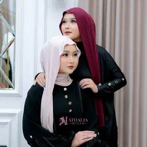 ATHALIA HIJAB - Pashmina Oval Inner Bando Rayon Airflow