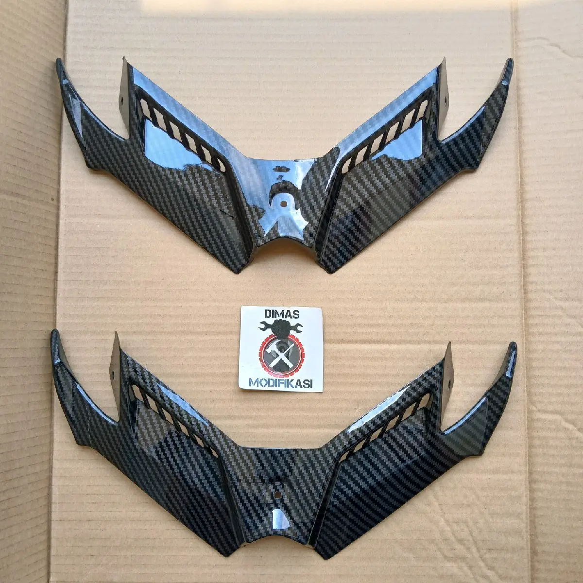 Winglet Carbon Winglet Ninja 250 Fi Winglet R15 V2 Winglet Ninja RR New Winglet Ninja 250 Karbu Winglet Ninja RR Mono