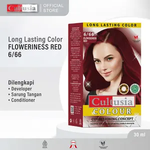 Cultusia Hair Color Floweriness Red 6/66 30 ML