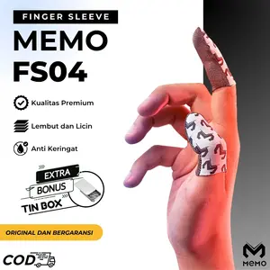 Memo FS04 Finger Sleeve Sarung Jempol Gaming Elastis Accessories Sarung gaming