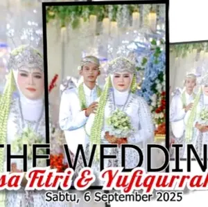 Cetak Foto Pernikahan Fitri & Yufiqurrul Sabtu 6 September 2025 Kualitas Terbaik
