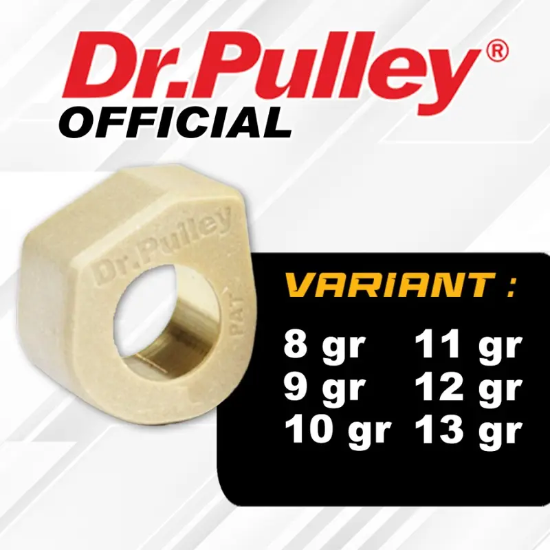 Dr Pulley Sliding Roller NMAX Aerox Lexi 125 Xeon RC Mio M3 Mio Gear FreeGo Fino125 SR2012 1
