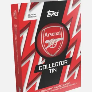 Topps Arsenal collector tin