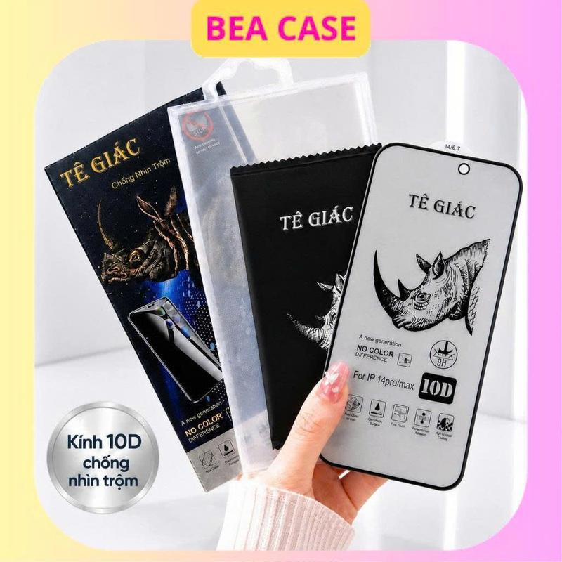 Kính Cường Lực Tê Giác Full màn (Có Hộp) 7plus/8/8plus/x/xr/xs/11/12/13/14/1516/17/pro/max/plus/promax