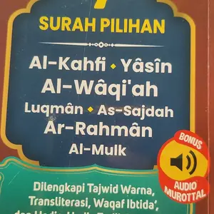 Spesial Keutamaan 7 Surah A6 Saku II 7 Surah Traveling Aesthetic Buku 7 Surah Ukuran Saku Full Color Aesthetic || 7 Surah Mustajab