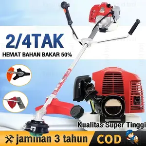 【REAIM】Mesin Potong Rumput 52CC 5200W 2 Tak10000R/M 1.2L brush cutter 2 tak Gendong Bensin 90Powerfull Portable Brush Cutter 【Dapatkan hadiah gratis】HONDA TANOSS TESLA SUPRA NISHIKAWA TANAKAFIRMAN