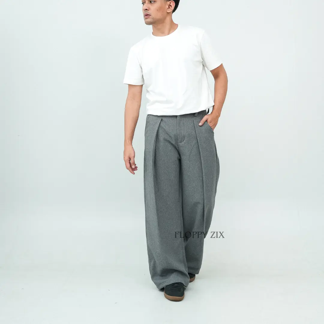 CELANA PANJANG PRIA BAGGY PANTS / CELANA PANJANG PRIA LOOSEPANTS / CELANA RELAXED PANTS / CELANA FORMAL PRIA REGULER / CELANA PANJANG BAHAN .