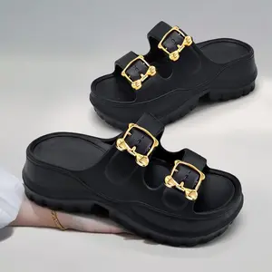 MAIHOOK Sandal Wanita Kekinian Sandal Selop Jelly Sepatu Anak Cewek Anti Selip Ukuran 30-41