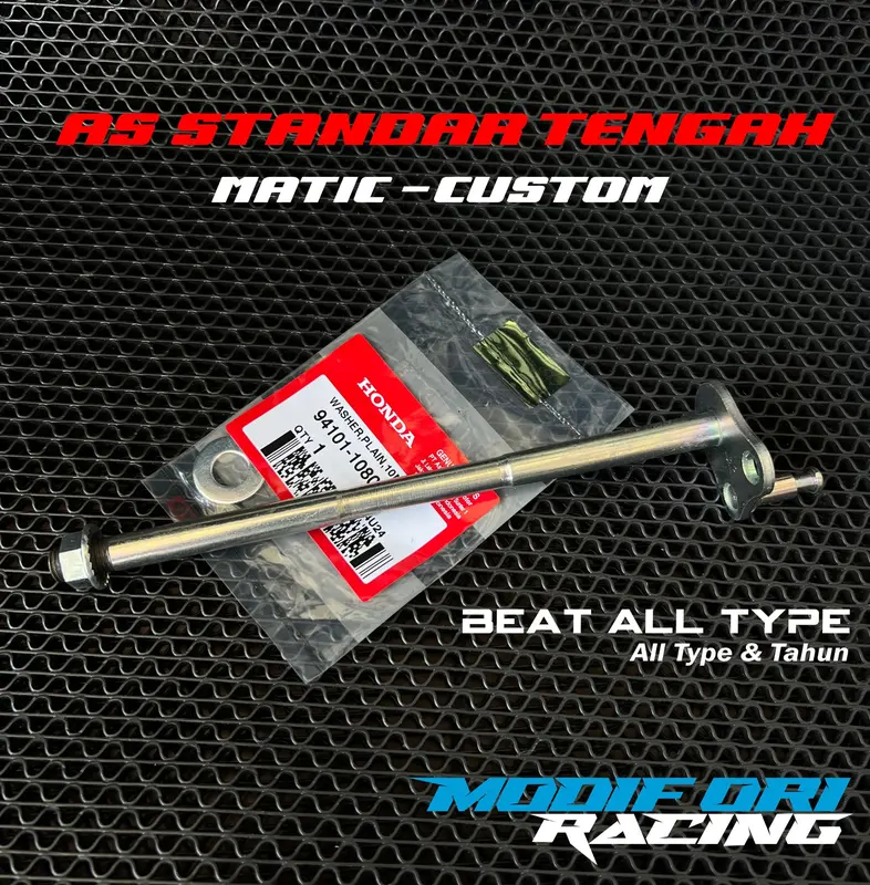 As standar 2 Tengah dan As mounting CUSTOM CNC VARIO/PCX/BEAT/GENIO/SCOOPY as standart standar 2 tengah beat 3