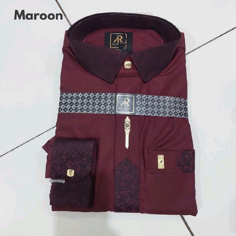 Alraz Jubah Dewasa FAHMI Bahan Katun Premium Lengan Panjang Manset 4