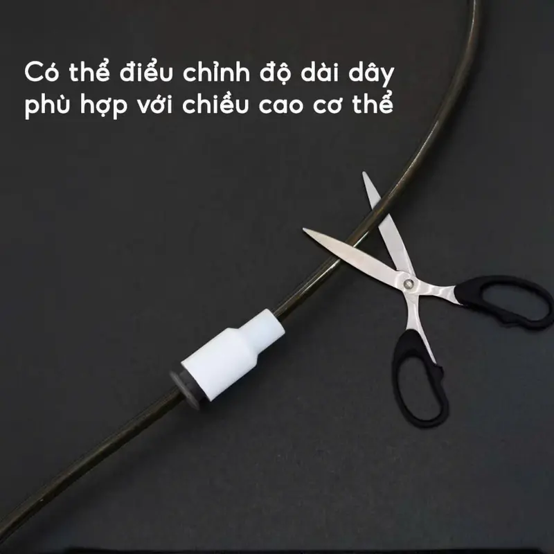 Dây Nhảy Thể Dục Lõi Thép Tập Thể Lực Có Tạ Sắt Dài 2,7m Nhảy Dây Tốc Độ Giảm Cân  Chống Trượt Nhiều Màu Lựa Chọn 4